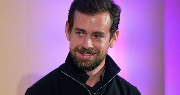 Jack Dorsey, CEO of Square, Chairman of Twitter and a founder of both ,holds an event in London