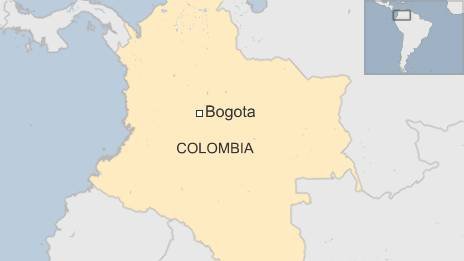 Map of Colombia